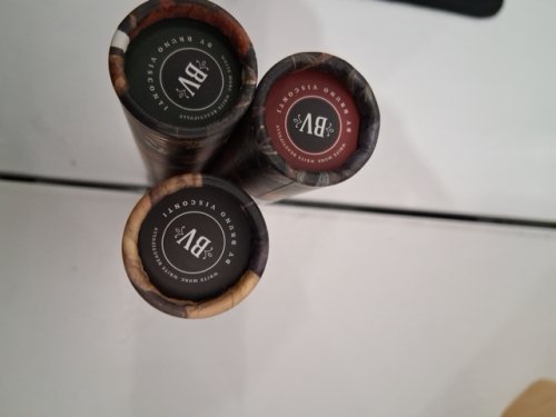 3PK Bruno Visconti Smooth Writing Soft Touch Ballpoint Pen 0.7 mm - Black/Pomegranate Floral (Model: 20-0264/14) image 3