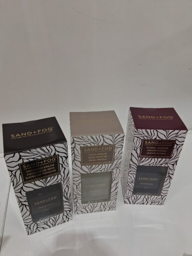 3PC SAND+FOG REED DIFFUSER SET - FLORAL JASMINE / FRESH BREEZE / PISTACHIO DREAM - 177ML (EACH) (MODEL: 1901771) image 3
