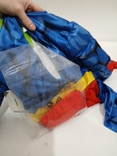2PC TODDLER RUBIES DC SUPERMAN COSTUME - 2T - BLUE/RED (STYLE: 702220) image 3