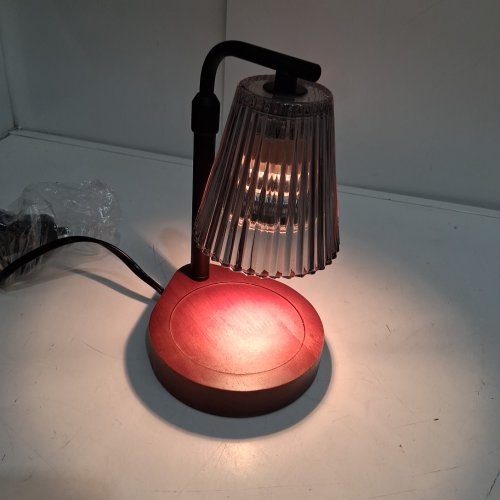 cozmara Candle Warmer Lamp with Timer & Dimmer, adjustable height - black/brown (model: xy2436) image 4