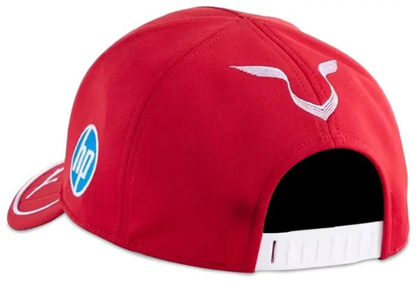 unisex puma ferrari replica hamilton baseball cap - one size fit the most - dark cherry - (style: 026275 01) image 2