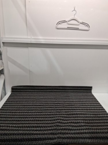 Baldosa Decorative Vestibule non slip Rug - 3ft x 3.8ft - grey dolphin (model : 8439530) image 5