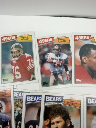 78 ASSTD 1987 1988 TOPPS FOOTBALL CARDS image 11