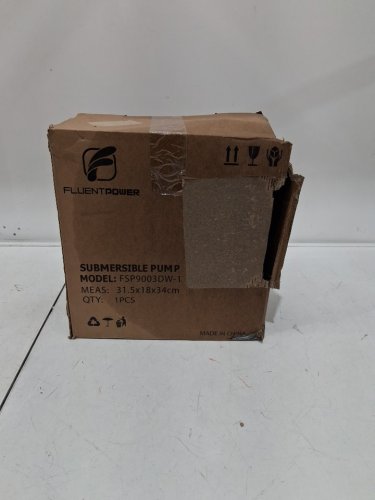 Fluentpower Submersible Sump Pump with Piggy-Back Vertical Float Switch - 3500GPH - Black (Model: FSP9003DW-1) image 3