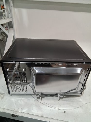 BLACK+DECKER 5-in-1 Microwave Oven with Air Fry, Bake, Roast and Convection Cooking - 0.9CU.FT - BLACK/SILVER (MODEL: ES9P032NA-CA) image 10