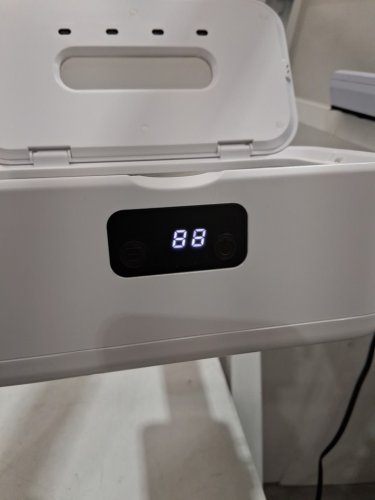 ultrasonic Cleaner Machine for Glasses, Jewelry - 49hz - white (model:A7) image 4