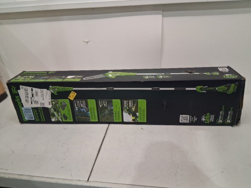 Greenworks Pole Saw with Battery and Charger, 9-11FT LENGTH - Green (Model: 1402102) image 2