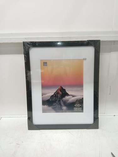 KIERA GRACE LANGFORD WOODEN PICTURE FRAME - 16" X 20" (11" x 14" MATTED) - BLACK (MODEL: PH43795-2) image 3