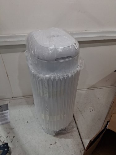 Diaper Genie Signature Platinum Diaper Pail with 18 bags refill roll - 27" - white (model: I000808) image 2