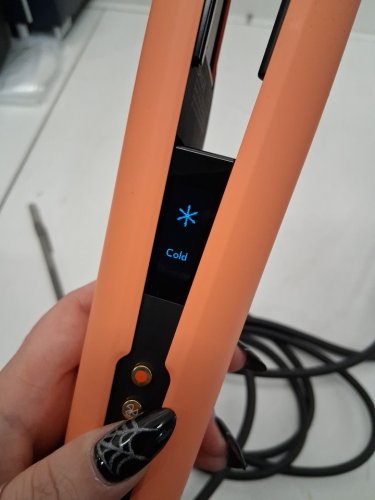 DYSON AIRSTRAIT WET TO DRY HAIR STRAIGHTENER - LIMITED EDITION APRICOT/ TOPAZ (MODEL: HT01) image 10