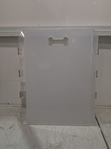 Cutora 4-Panel Clear Acrylic Freestanding Folding Pet Barrier/Gate - 80" x 20" x 24" - transparent/clear (MODEL: FBA467667CUTUS) image 5