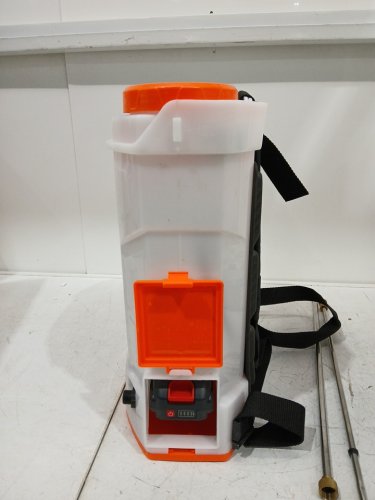 Battery Powered Electric Backpack Sprayer for weeds/garden/outdoors - 3.2 Gal - 0-90psi - White (model: xf-12m27-us) image 9