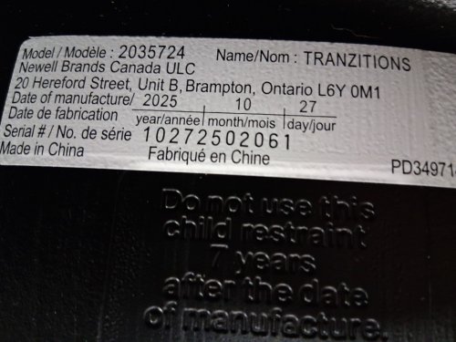 GRACO C20 TRANZITIONS 3-IN-1 HARNESS BOOSTER CAR SEAT - 100LBS CAP - BLACK (MODEL: 2035724) image 5