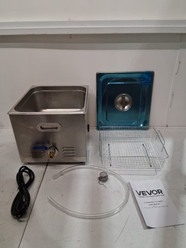 VEVOR 15L PROFESSIONAL 360W ULTRASONIC CLEANER WITH DIGITAL TIMER AND 600W HEATER -  SILVER image 3