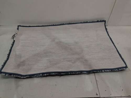 Roots home anti-slip bathroom mat - 22" x 36" - blue image 4
