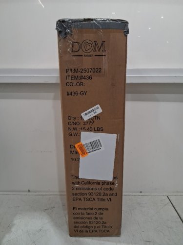 dream on me Nest Portable Play Yard With Carry Bag And Shoulder Strap - 40" x 28" x 27" - grey (model: 436-gy) image 2