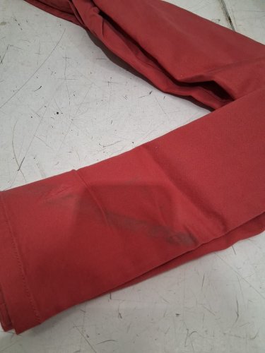 Women's United Colors of Benetton Wide-leg Cargo Pant - small - red (STYLE: 1879331) image 2