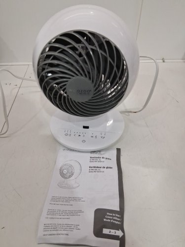 IRIS Woozoo 5-Speed OSCILLATING Globe Fan - 82FT RANGE - WHITE (Model: PCF-SC15T-CT/2354207) image 3