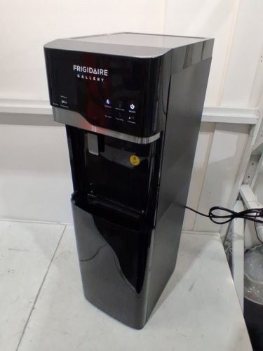 FRIGIDAIRE 3-IN-1 BOTTOM LOAD HOT/COLD WATER COOLER BUILT-IN BULLET ICE MAKER - 50 GAL - BLACK (MODEL: EFWC534-BLACK) image 5