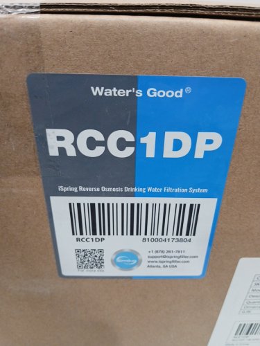 ISPRING Tankless RO/DI System, 5 Stage De-ionization Reverse Osmosis Water Filter, High Performing 150 GPD Tankless RO Water System for Aquarium with DI Water Filter & Pump - (Model: RCC1DP) image 3