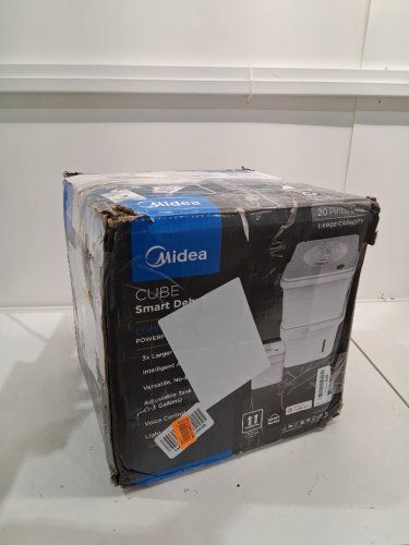 MIDEA CUBE CONVERTIBLE SMART DEHUMDIFIER WITH APP CONTROL - 20 PINTS/DAY - COVERS UP TO 1500SQ.FT - WHITE (MODEL: MAD20S1QWT) image 4