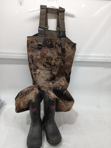 MEN'S BPS Northern Flight CLASSIC series II CHEST WADER - SIZE 9 - True Timber Prairie / black (STYLE: 3946954) image 3