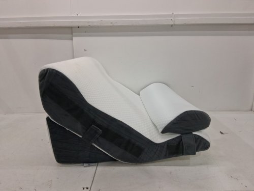 3pc ahpmeoa  wedge pillow set for back pain relief image 3