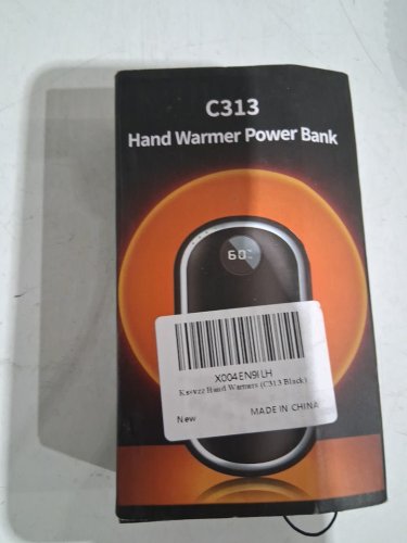 kssvzz Rechargeable Hand Warmer - black (model: c313) image 2