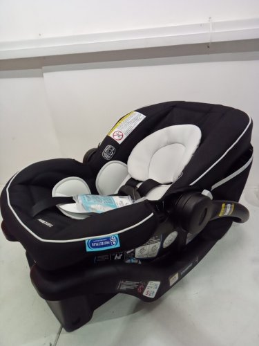 GRACO SNUGRIDE 35 LITE LX INFANT CAR SEAT - MAX WEIGHT 34LBS - BLACK/GREY (MODEL: 2119658) image 3