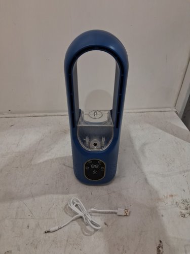 Portable Air Conditioner Fan - 5" x 12" - navy blue - (model: y088) image 4