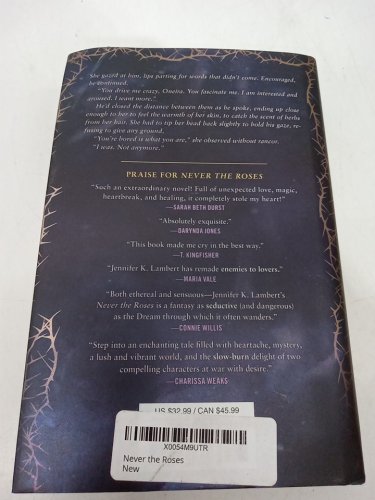 (Hardcover) Never the Roses: A Novel (Deluxe Edition) by Jennifer K. Lambert image 3