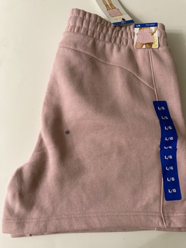 Women's Lolë Fleece Pull-On Shorts - LARGE - Pink (Style : 1868774) image 2