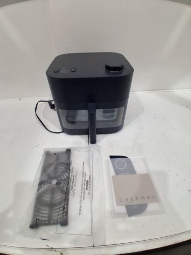CHEFMAN CRISPINATOR HIGH POWERED AIR FRYER - 8QT - BLACK (MODEL: C38-8WD7-1M-1CAP / 1993109) image 3