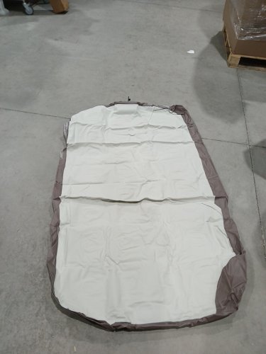 Air Mattress with Built-in Pump -TWIN - LIGHT BROWN/TAN image 3