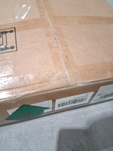 Shelvory Full Bed Frame with Cream Linen Headboard no box spring needed - 400lb max capacity - off white image 5