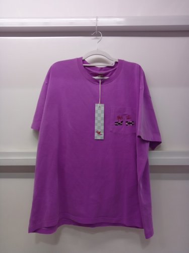 MEN'S ANTI PROMO x Chrome Heart Matty Boy T-shirt - LARGE - PURPLE image 3