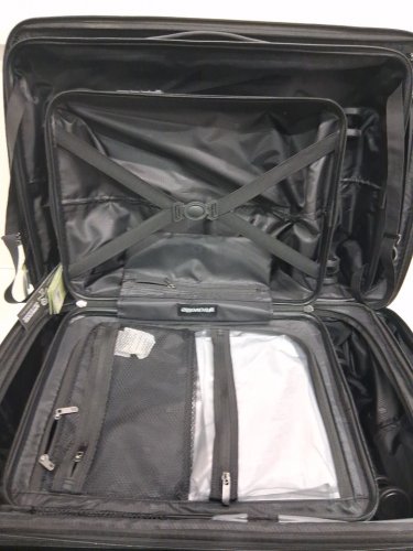 4pc Travelite Frontier with Integrated TSA lock - black (MODEL:TVL100840019) image 13