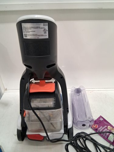 HOOVER corded POWERDASH PET COMPACT lightweight CARPET CLEANER - WHITE/BLUE (MODEL: FH50705vcd) image 5