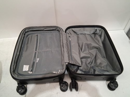 AMAZONBASICS HARDSIDE CARRY ON SPINNER TRAVEL LUGGAGE SUITCASE - 21" - SMALL - BLACK image 6