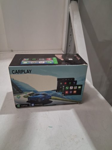Touchscreen Wireless Car Stereo with Apple Carplay and Android Auto - 7" - black image 2