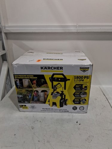 KARCHER High Pressure Washer K1800 Power Control -2250PSI - Yellow (MODEL: K1800PS) image 3