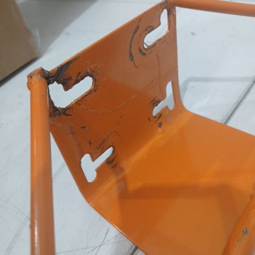 indoor/outdoor heavy duty integrated wall mounted standard basket ball hoop - 18" - orange (model: lq-10) image 5