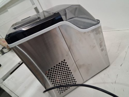 EUHOMY Ice Cube Maker Machine - 45Lbs/Day - Silver/Black (Model: IM004-CSI-CAEH / IM-FP) image 8
