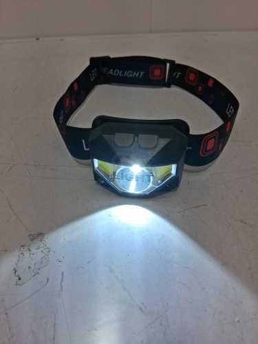 LHKNL LED Headlamp with 8 Light Modes - 1200LM - BLACK/ORANGE (Model: TG-T069) image 4