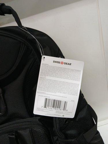 swissgear 1900 scansmart laptop backpack - 17" - black (MODEL: SA1900) image 4