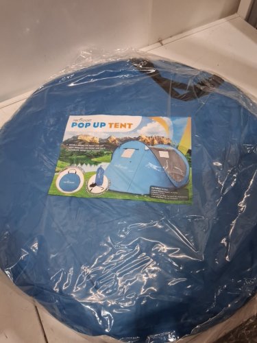 ABCOSPORT OUTDOOR POP UP CAMPING TENT for 2 - blue (model: abc2160) image 3
