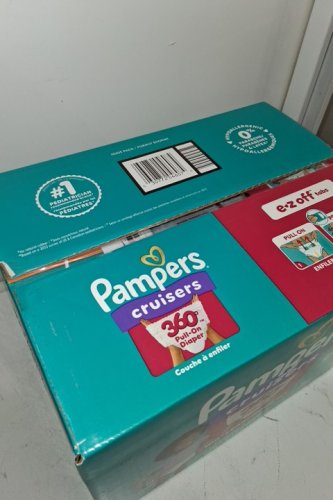 76PK PAMPERS CRUISERS 360° 100% LEAKPROOF GAP-FREE FIT DIAPERS - SIZE 6 image 2