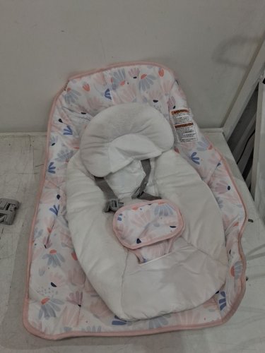 INGENUITY KEEP COZY 3-IN-1 GROW WITH ME VIBRATING BOUNCE & ROCK SEAT - 6-40LBS MAX - PINK/GREY (MODEL: 12909) image 4