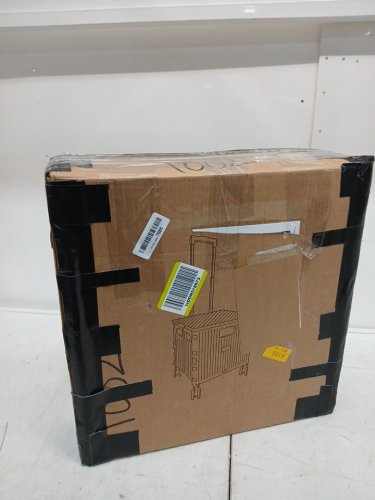 LOVALLAB FOLDABLE PORTABLE UTILITY SHOPPING CART - 60L - MINT GREEN image 3