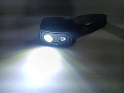 RGB RECHARGEABLE HEADLAMP - 350LM - BLACK (MODEL: CABR350) image 4